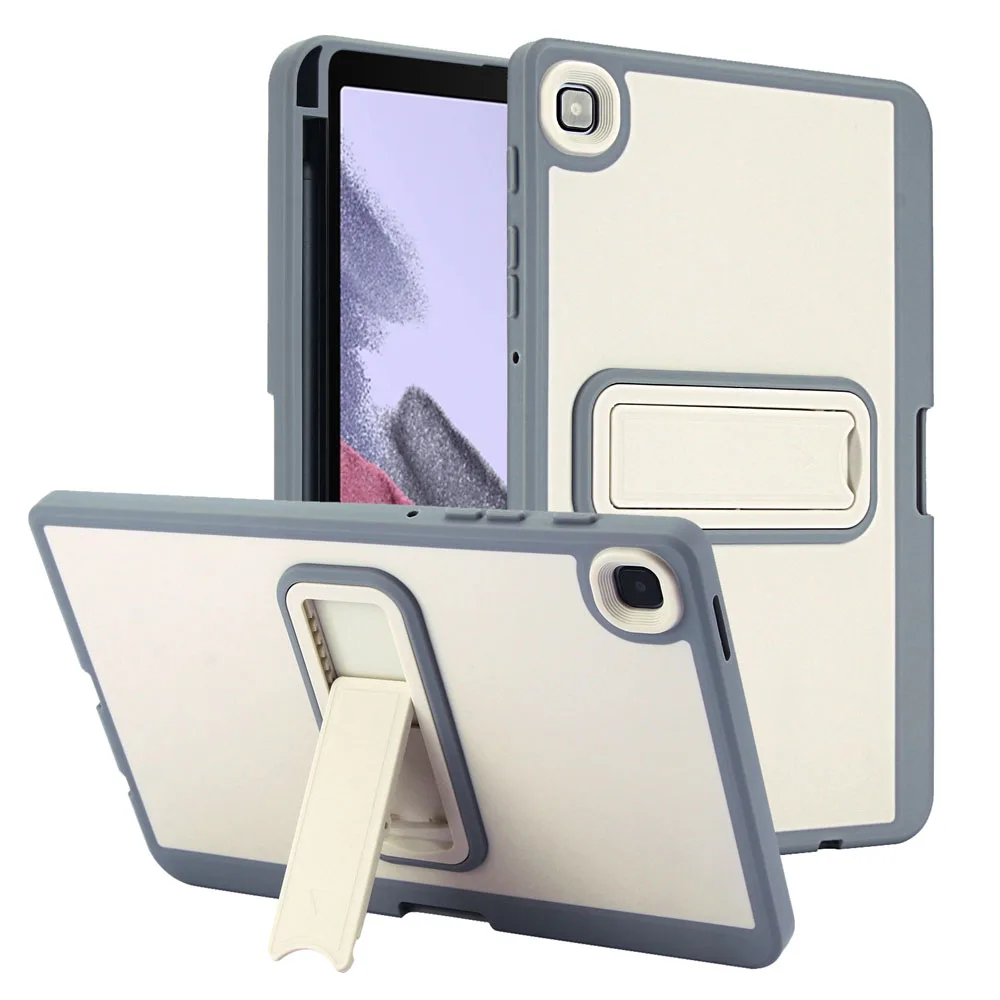 Tablet Case for Samsung Galaxy Tab A7 Lite 8.7 Inch 2021 PC Hard Shell Anti‑Drop Shockproof Protective Cover with Kickstand