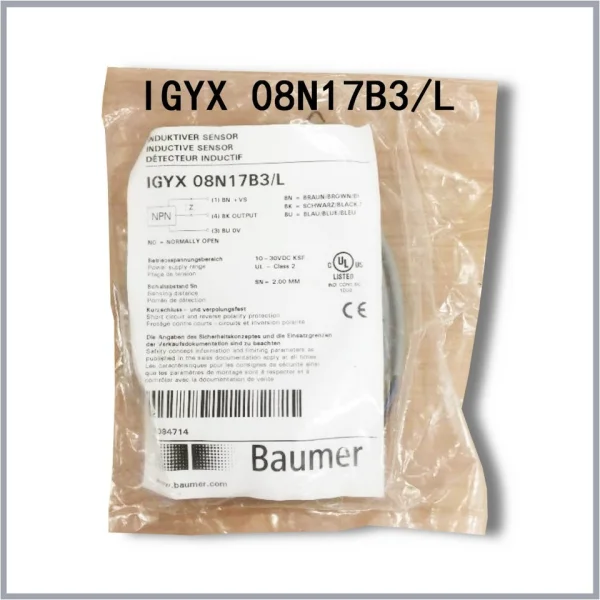 

Новый в коробке Igyx 08n17b3l 08p17b3s35l Датчик Совершенно новый оригинальный точечный Plc