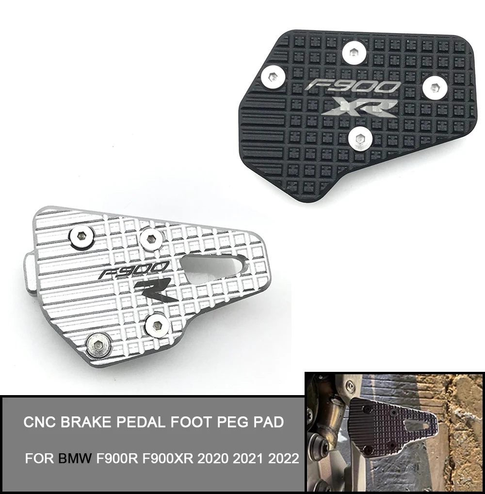 

CNC Brake Pedal Foot peg pad For BMW F900R F900XR F900 F 900 XR R 2020 2021 2022 Motorcycle Accessories Brake Lever Extension