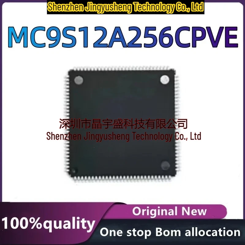 

100% New Original MC9S12A256CPVE