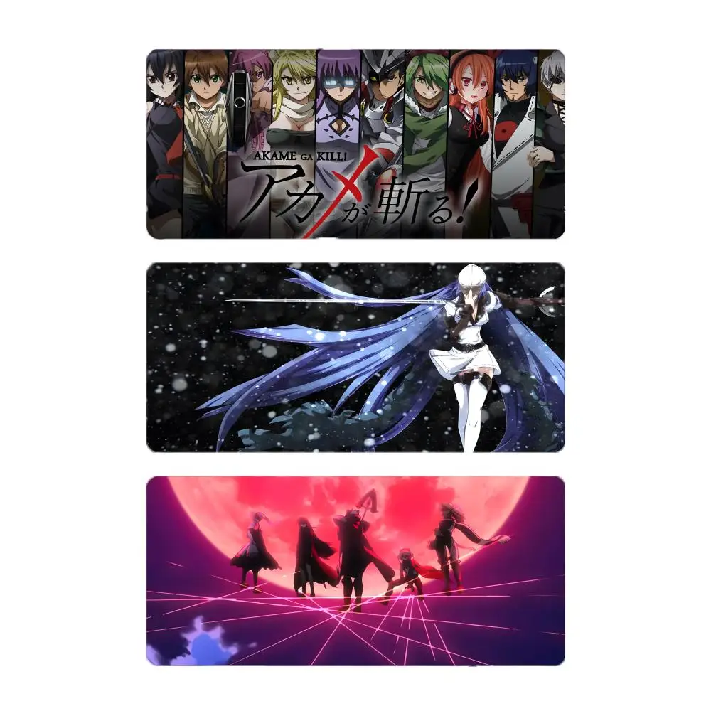 anime warrior figure A-Akame ga KILL! Mouse Pad Large Gaming Mousepad with Stitched Edges Thickened Desk Mat PC