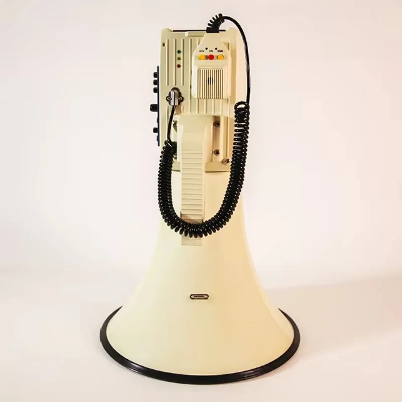 

【2026】Усилитель-громкоговоритель 100 Вт, мегафон для защиты фермы, мегафон на аккумуляторе с микрофоном