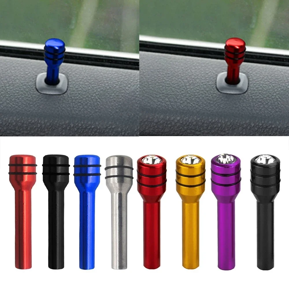 Car Alloy Door Lock Pins Lock Pin Screw Knob For Chevrolet Cruze Aveo Lacetti Captiva Cruz Niva Spark Orlando Epica Sail Soni