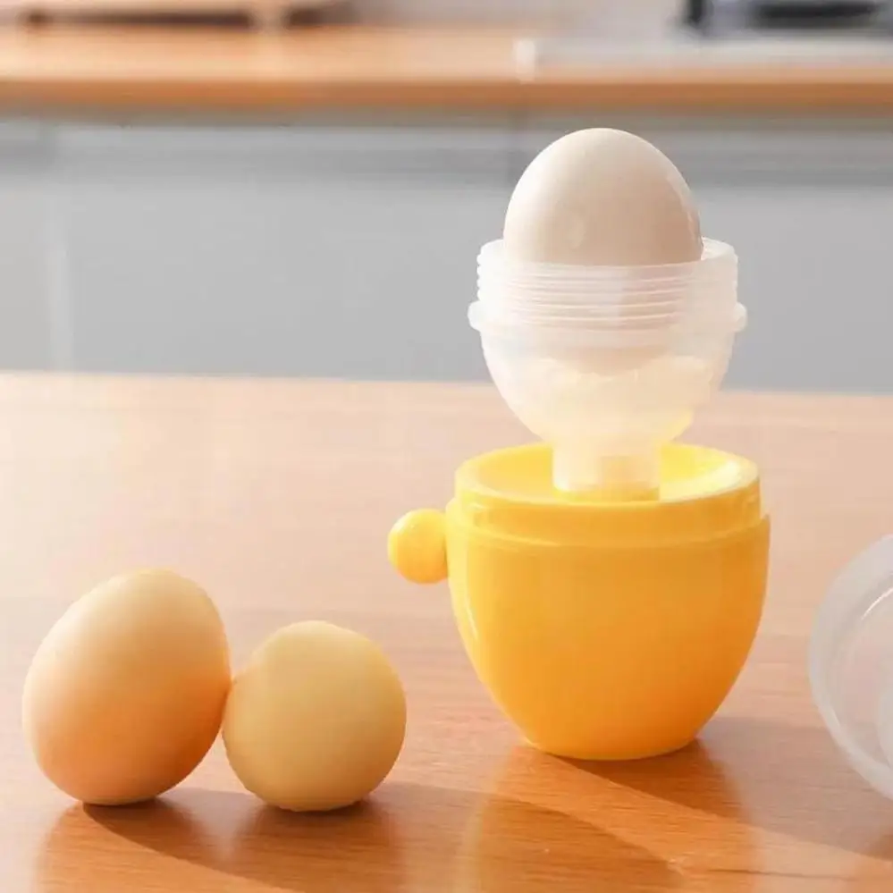 1 Pcs Household Egg Tool Kitchen Accessories Egg Yolk Shaker Egg Puller Scrambler Gadget Manual Mixing Eggs Spin Maker