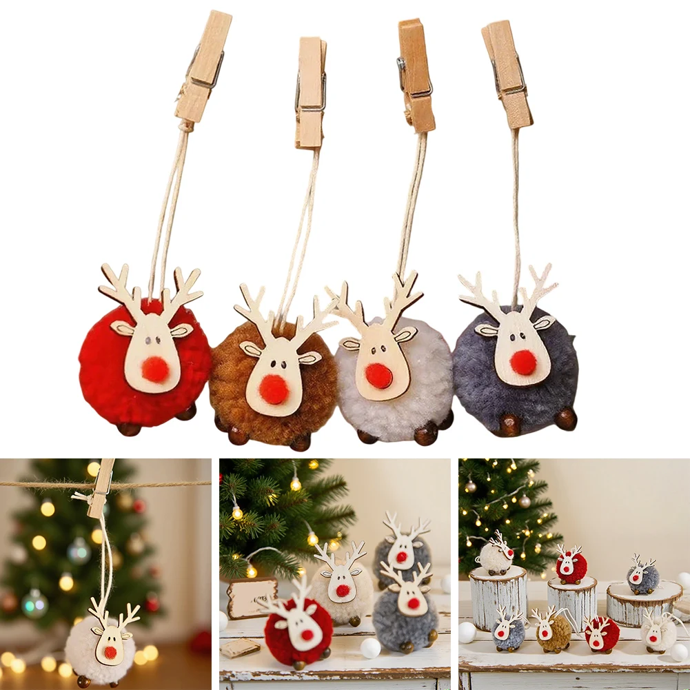 

Charming Wooden Holiday Ornaments Seasonal Decoration Christmas Holiday Decor Charming Craftsmanship Easy Hanging Design