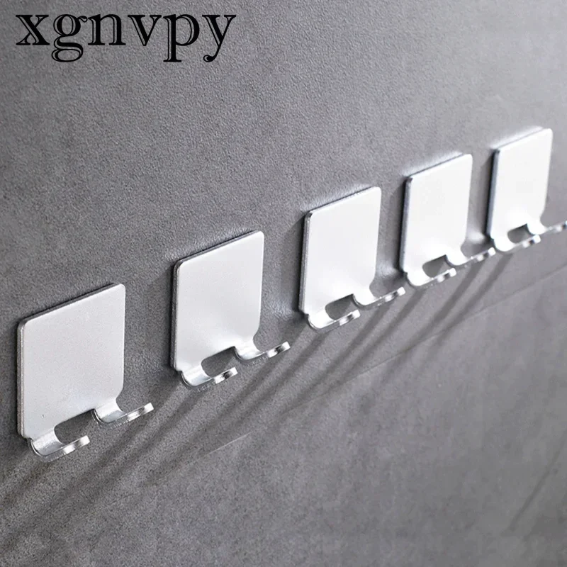 xgnvpy3-Piece Aluminum Shaving Razor Holder Set: Wall-Mounted Hooks for Shavers Razor Rack, Ideal Kitchen & Bathroom Accessories