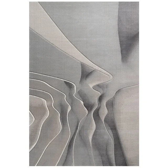 Tapis de ménage moderne en polypropylène, tapis de sol, tapis bleus, virus, vente chaude