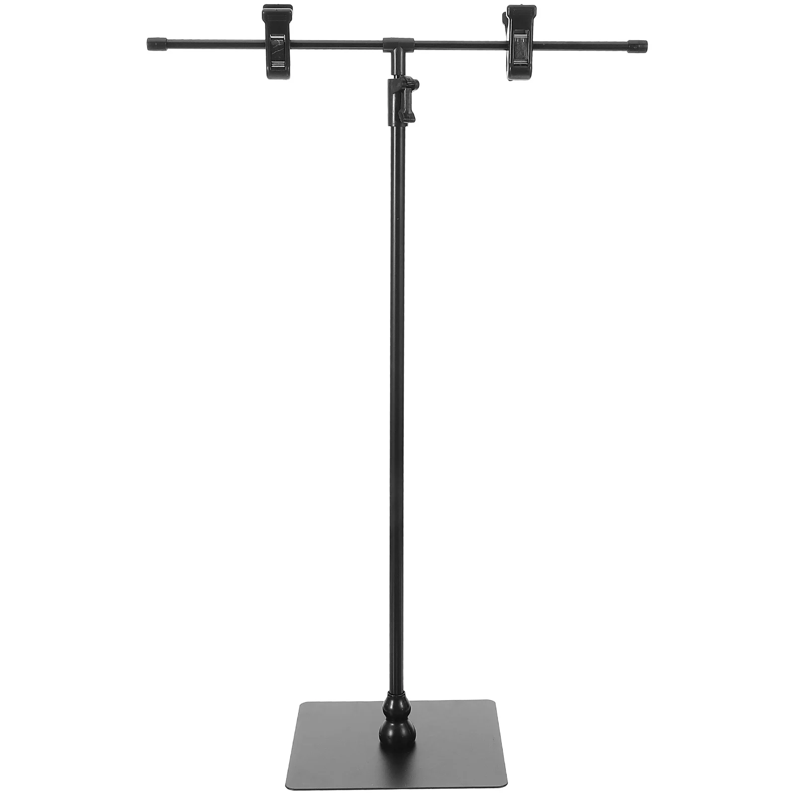 

T Shaped Poster Stand Adjustable Height Banner Holder for Store Sign Display Stand Lightweight Yet Sturdy Exhibition Use