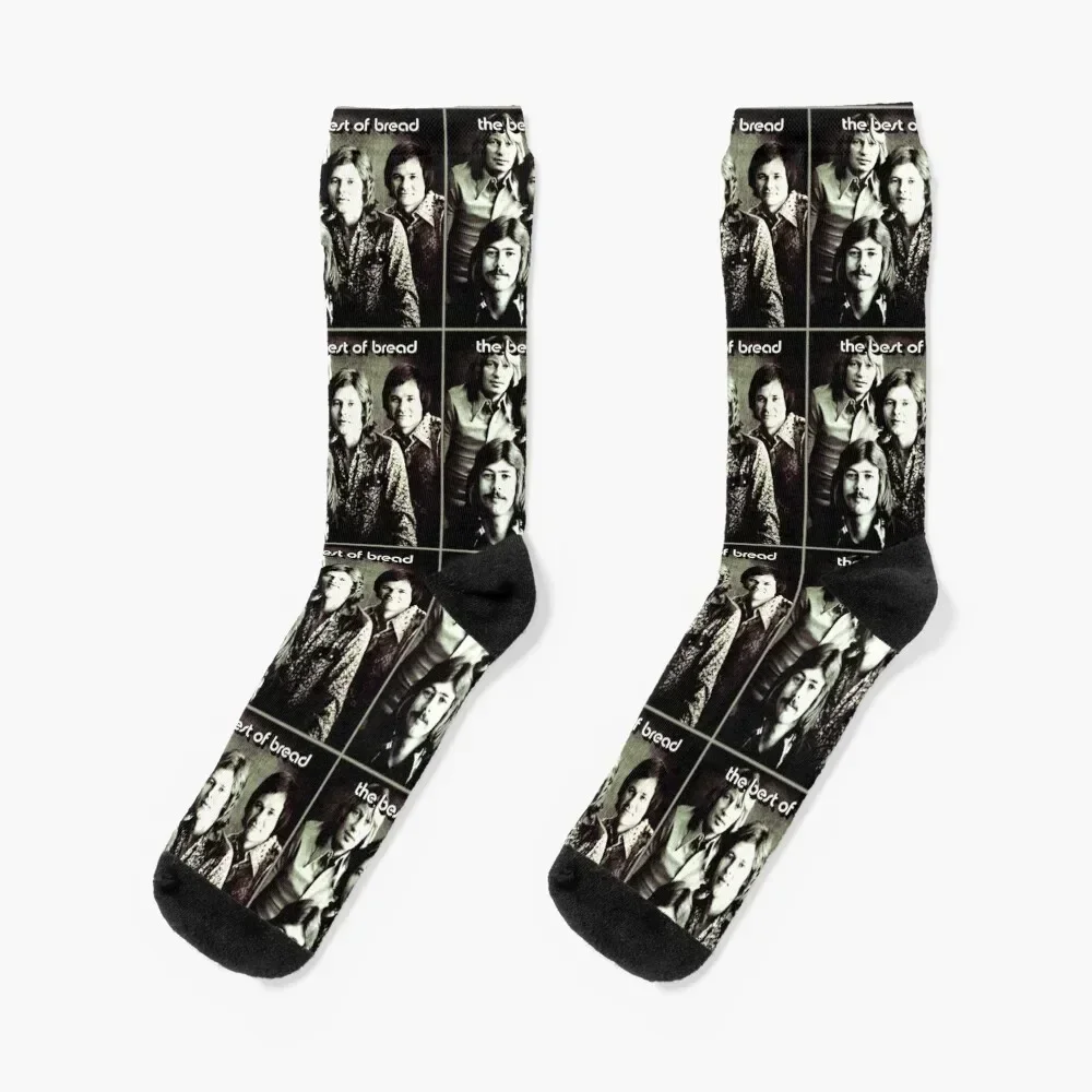 The Best of Bread - aged photo album cover Socks gifts Men's Mens Socks Women's