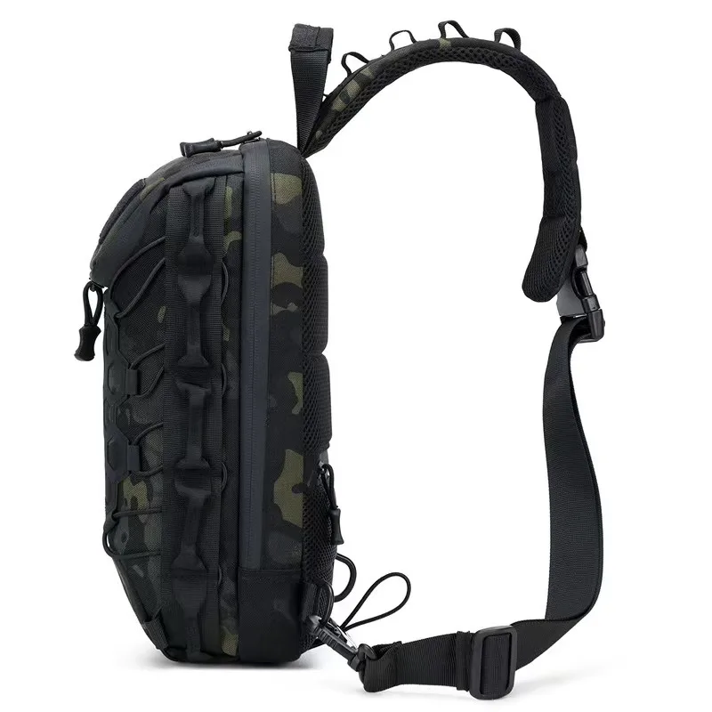 Men's Tactical Chest Crossbody Bag - close-up view
