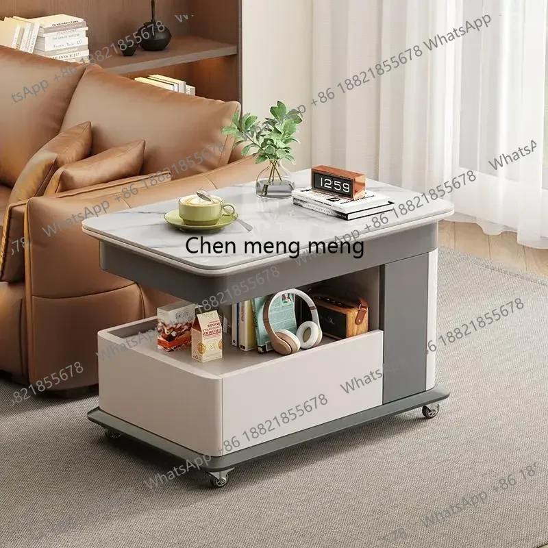 Vase Storage Coffee Table Exquisite Glamour Delicacy Quality Side Table Space Saving Postmodern Stolik Kawowy Hotel