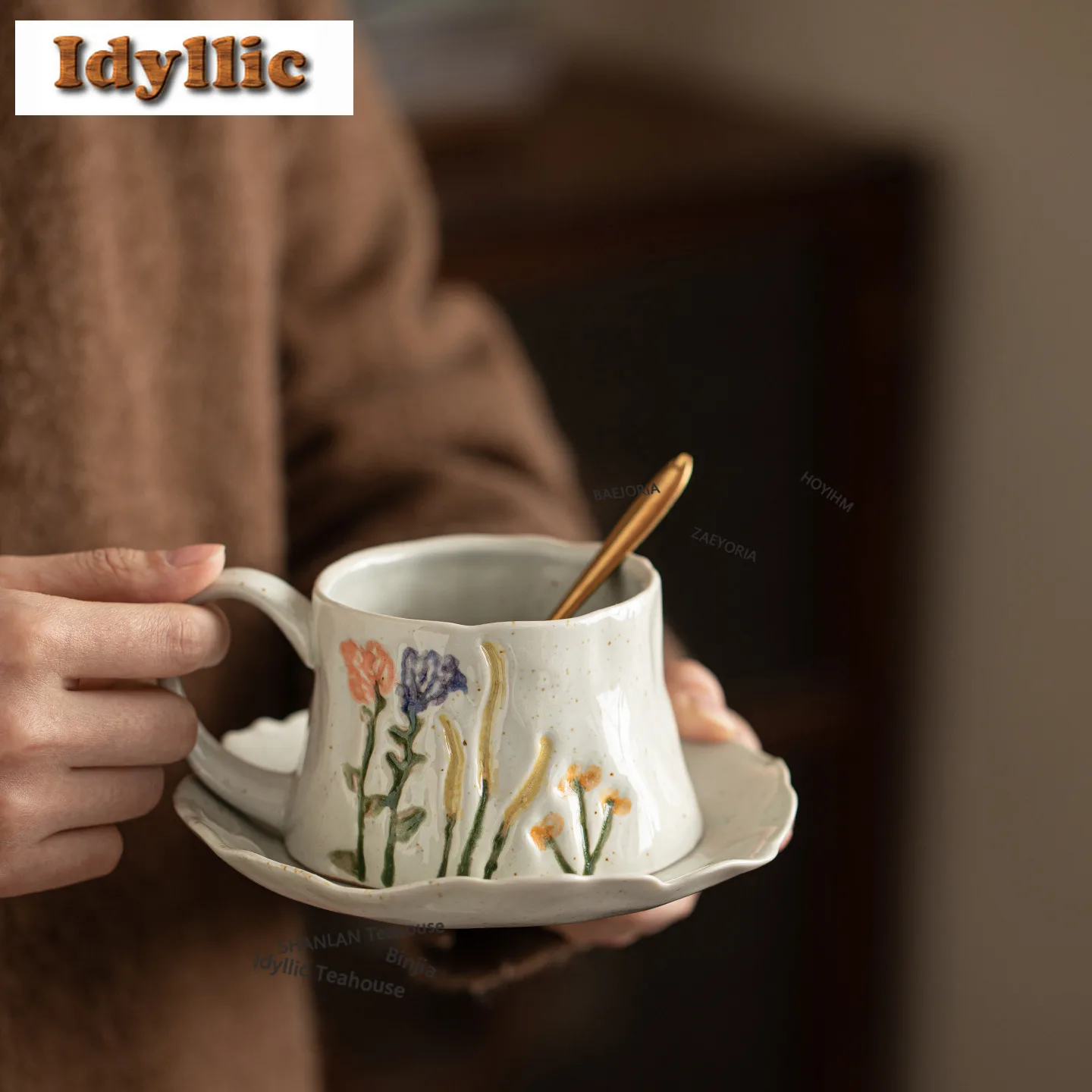 hoyihm-taza-de-cafe-de-250ml-con-diseno-floral-3d-pintado-a-mano-con-plato-taza-para-desayuno-taza-para-te-de-la-tarde-juego-de-tazas-con-platillo-regalos-de-te
