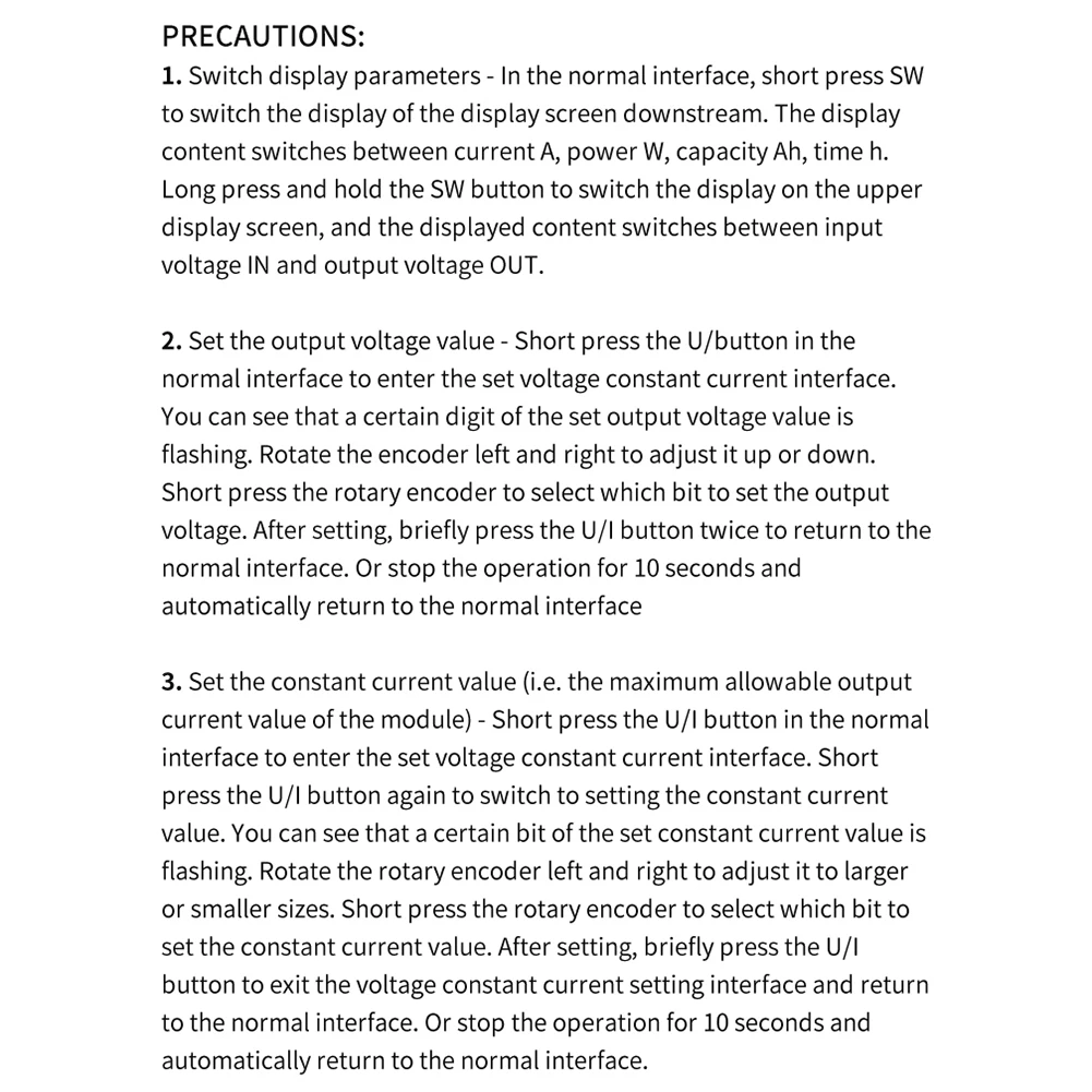 Variable Voltage Regulator CC CV 0.5-30V 35-50W 4A Step Up Down Transformer LCD Display DIY Solar Battery Charging Module