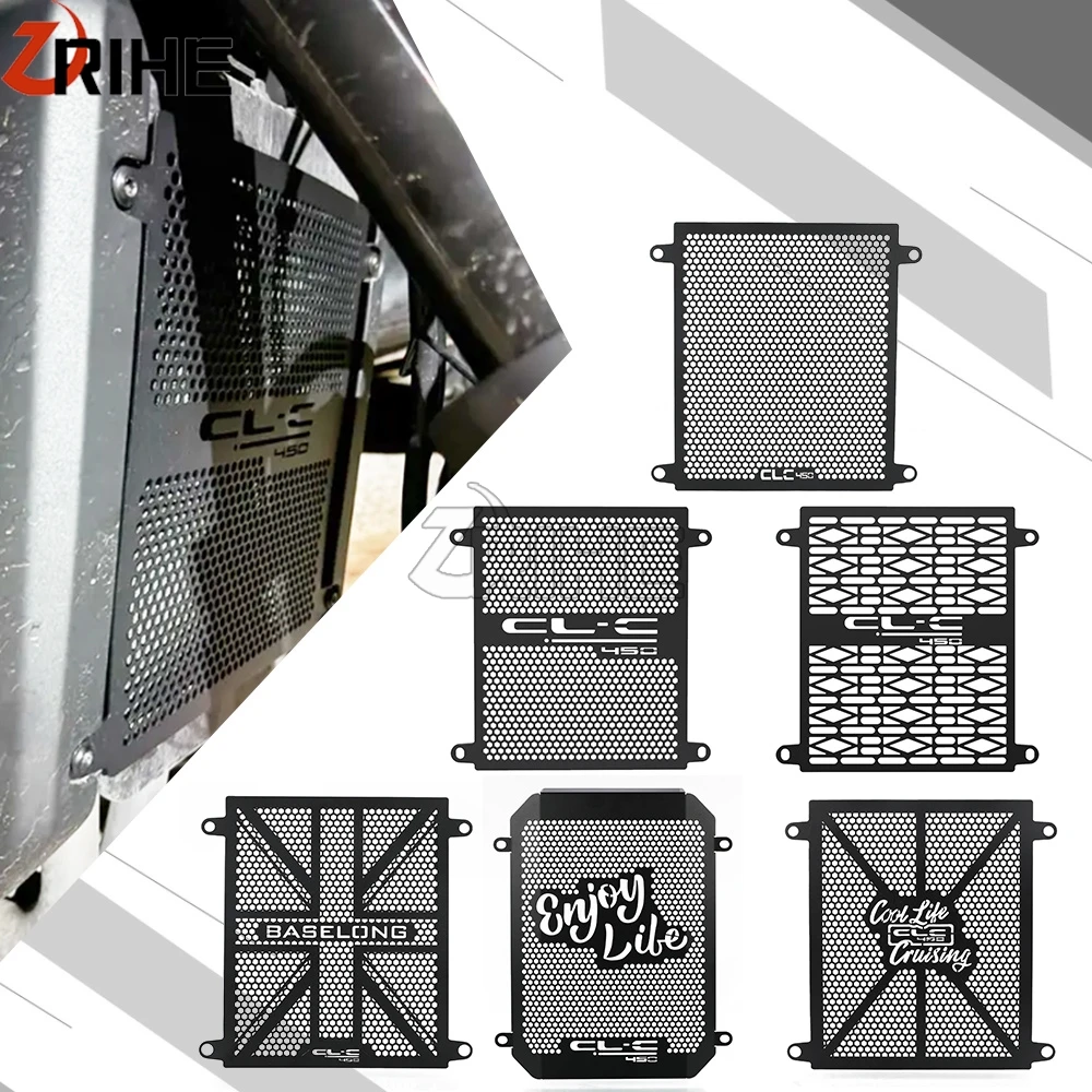 

450CL-C CLC450 2023 2024 2025 Water Tank Protection Guard For CFMOTO CLC 450 Bobbe 450CLC Motorcycle Radiator Grille Guard Cover