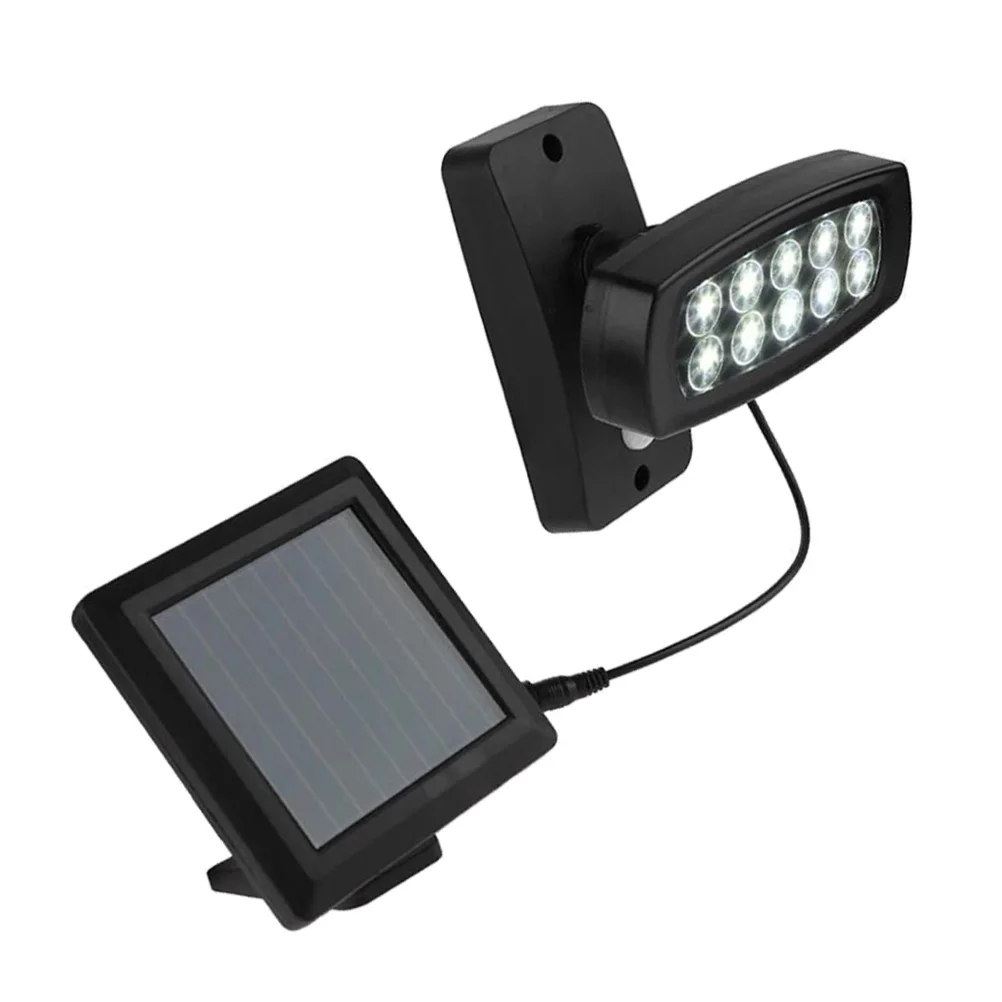 

Solar Led Outdoor Wall Waterproof Motion Sensor Split Type Flood Garden Lamp Solar Light 2.5M Cable House Entrance Garden Gate