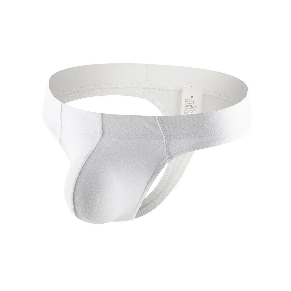 Men Sexy Brief Thongs Low Waist Underwear Smooth G-string Mesh Pouch Panties U Convex Briefs Bulge Underpants Sex Underwear