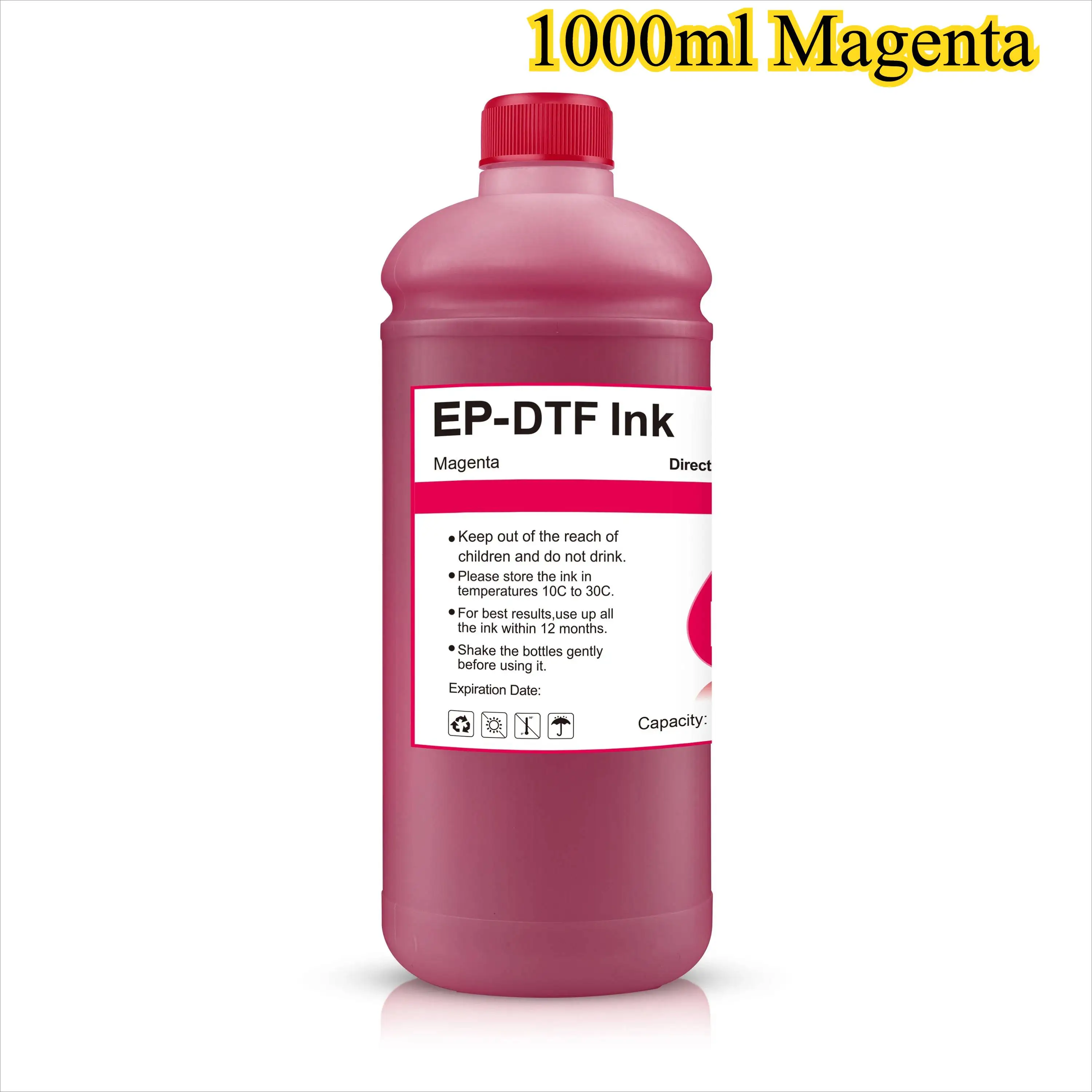 

1000ML DTF Ink Direct To Film Transfer Ink DTF DTG For Epson DX5 DX7 5113 XP600 Printhead L1800 1390 L1800 L805 Printer Bulk Ink