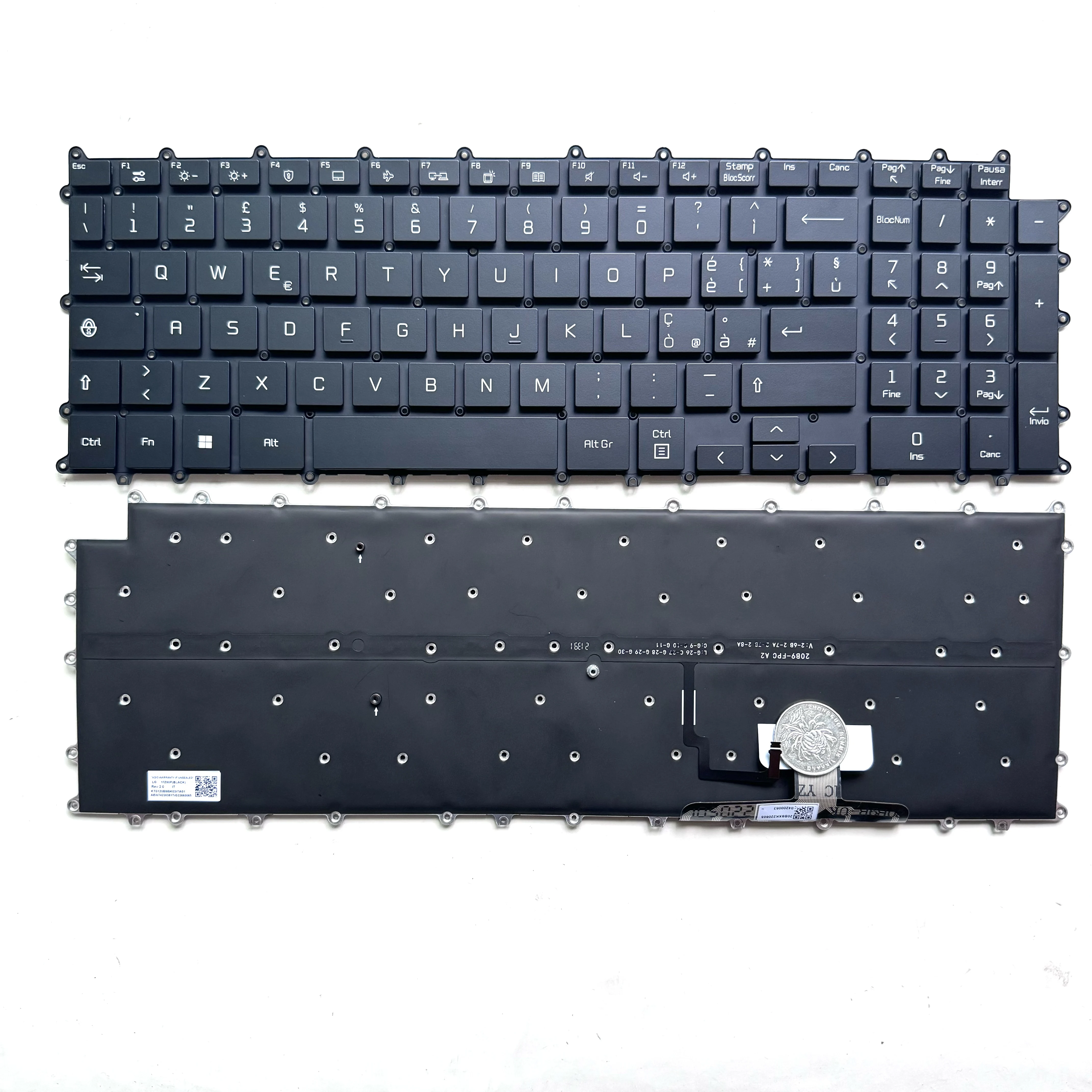 

XIN-IT Италия Клавиатура ноутбука с подсветкой для LG 17Z90P 17Z90P-G 17Z90P-K 17Z90P-N 17Z90P-N.APB7U1 APS5U1 17Z90P-K.AAB8U1 17ZD90P