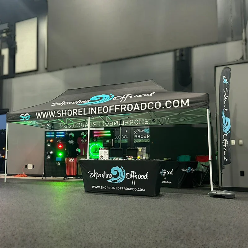 Carpa de Acero Resistente para Eventos al Aire Libre, 10X20, 10X10, Carpa Publicitaria Plegable, Gazebo 3X3, 3*4.5, 3X6M, Carpa Plegable para Ferias Comerciales