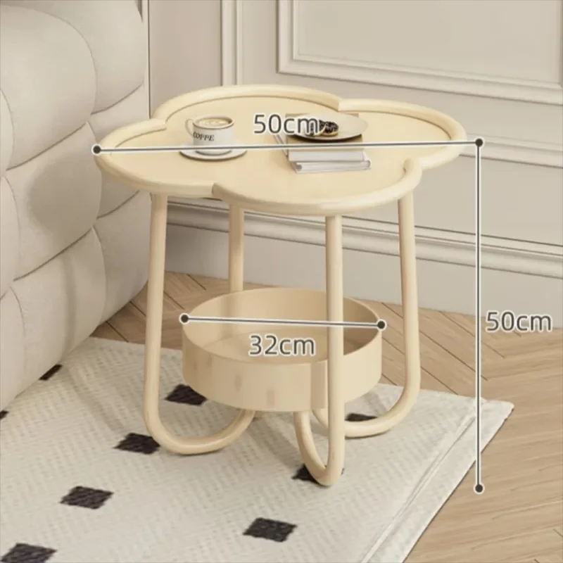 Sofa Side Table Mini Bedside Table Living Room Small Auxiliary Tables Removable Mesita Auxiliar Salon Side Table Furniture