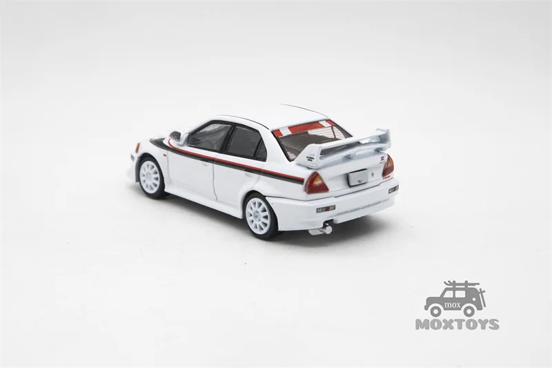 سيارة BM Creations BMC 1:64 Lancer EVO 6.5 -White Tommi Edition White limited1200 Diecast Model Car