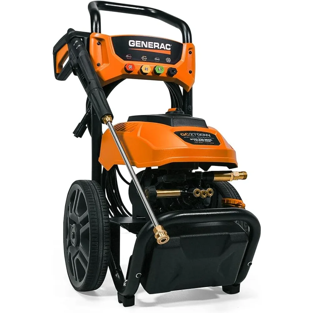 new Generac 8888 2700 PSI 1.2 GPM Electric-Powered Residential Pressure Washer, 50-State