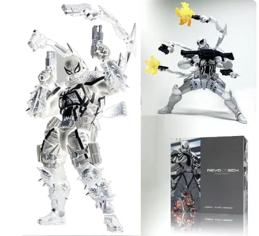 

【In Stock】Amazing Yamaguchi Agent Venom Action Figure Eugene Thompson Movable Action Dolls Animation Model Toys Collection Gifts