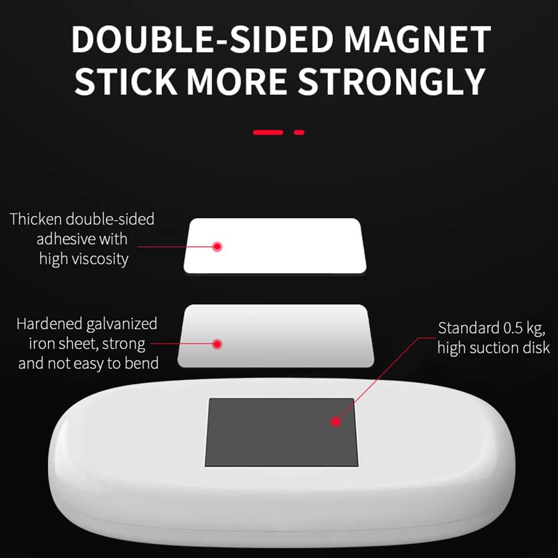 LED سقف السيارة الإضاءة الداخلية USB شحن اللاسلكية المغناطيس سقف جو القراءة ضوء خزانة الحمام غرفة نوم جذع مصباح #6