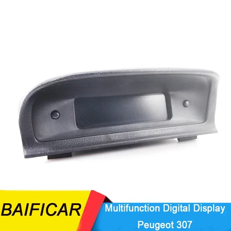 Baificar Genuine 18 Pin Multifunction Digital Display Sagem Clock Radio Information Screen Display 9652809977 For Peugeot 307