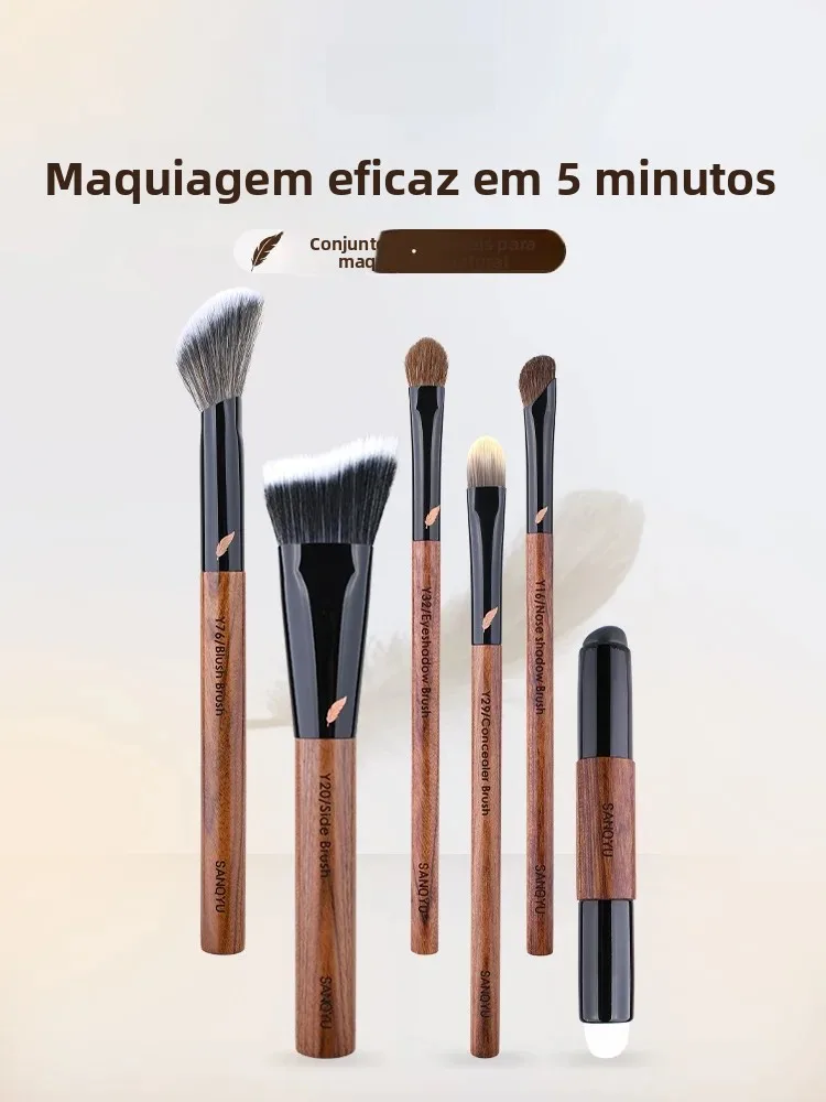 set-di-pennelli-da-trucco-professionali-per-principianti-kit-di-strumenti-cosmetici-con-manico-lungo-in-pelo-animale-strumenti-di-bellezza-per-sfumature-naturali