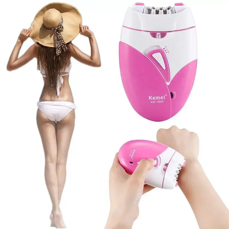 Kemei KM-189A Electric Hair Puller for Women, Shaver for Women, Hair Remover for Women, Fast and Efficient Hair Removal