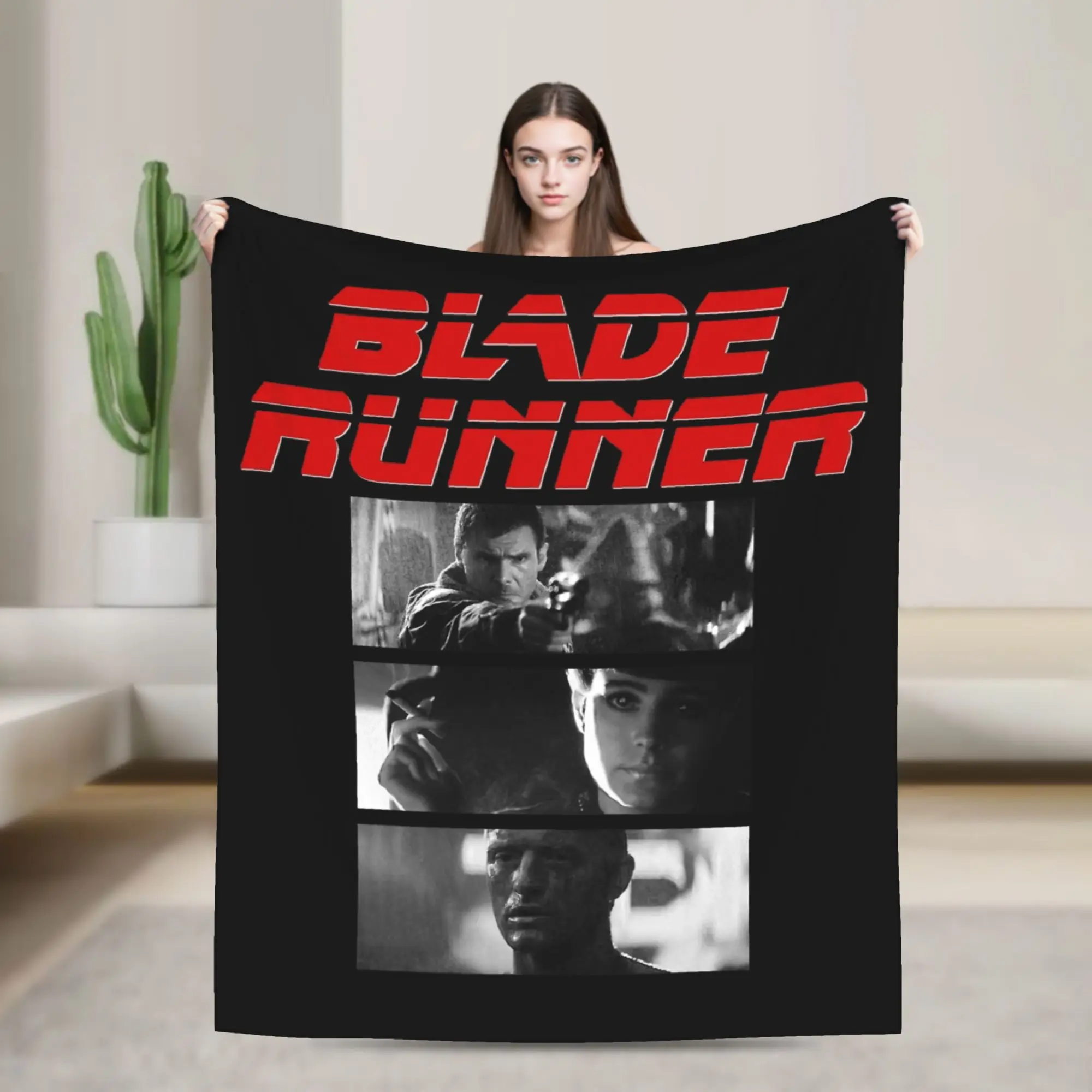 Blade Runner Tears in the Rain Blanket Flannel Autumn/Winter Multi-function Warm Throw Blankets for Bedding Couch Rug Piece