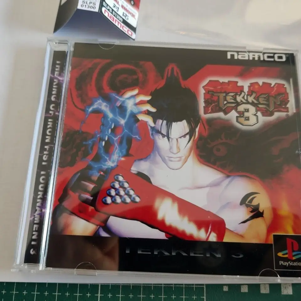 

PS1 TEKKEN III 1pcs Copy Game CD 2D FTG Machine Parts Mega Optical Driver Games Disc HEIHACHI MISHIMA Cosplay Image CDs Play Toy
