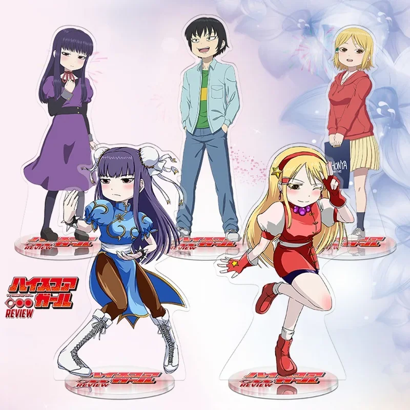 Anime High Score Girl Acrylic Stand Model Doll Akira Haruo Makoto Namie PVC Figure Toy Cosplay Exhibition Gift Toy 16/20CM