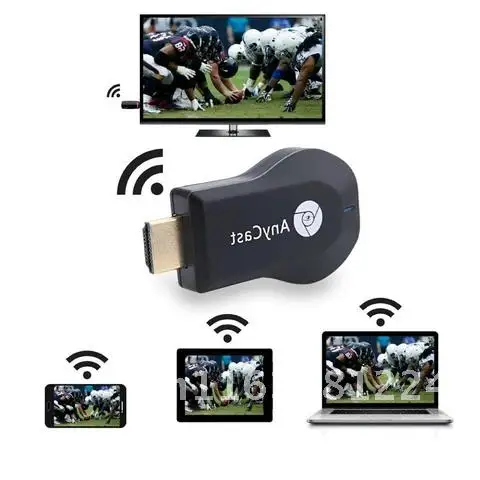 For Anycast M4plus HD-MI-compatible Media Video Streamer Wi-Fi Display Dongle 1080P Mini PC Android TV Stick Adapter