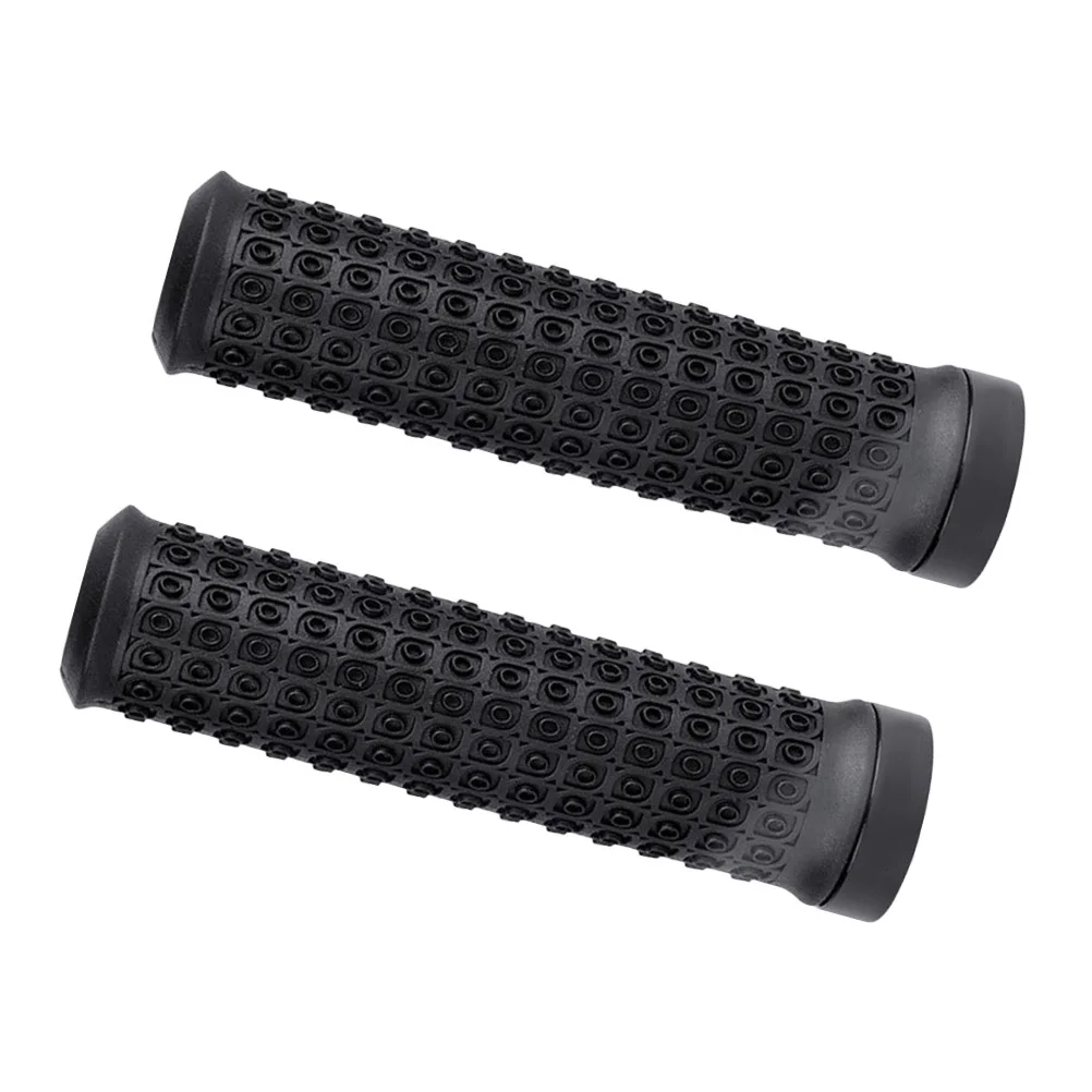 

1Pair Anti-Slip Handlebar Grips Rubber Universal Bike Cycling Handlebar Covers 22.2mm Shock Absorbing Ergonomic Non-Slip Control