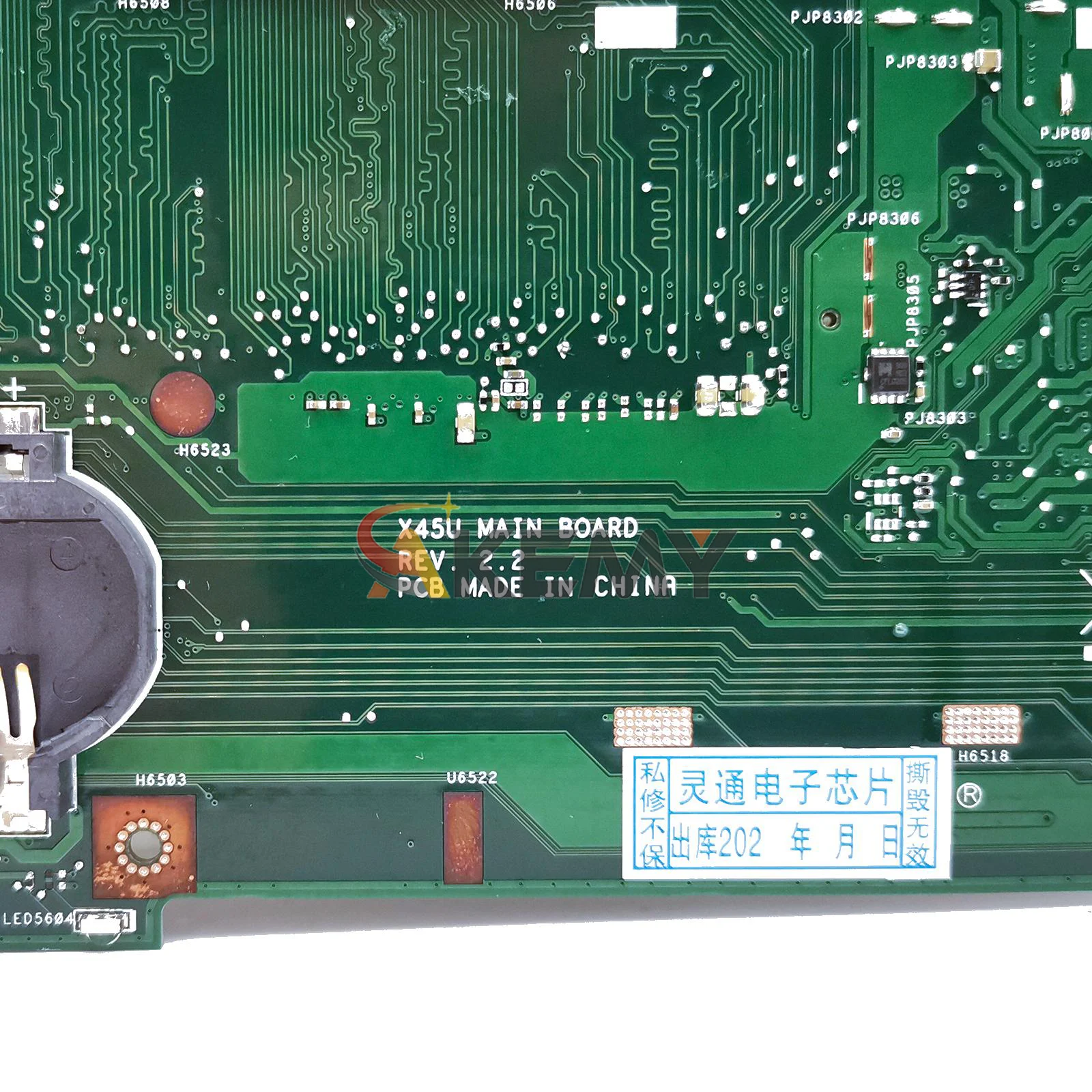 X45U Laptop Motherboard For ASUS VivoBook X45U X45U A45U K45U Notebook Mainboard With CPU 100% tests OK fast shipping stk