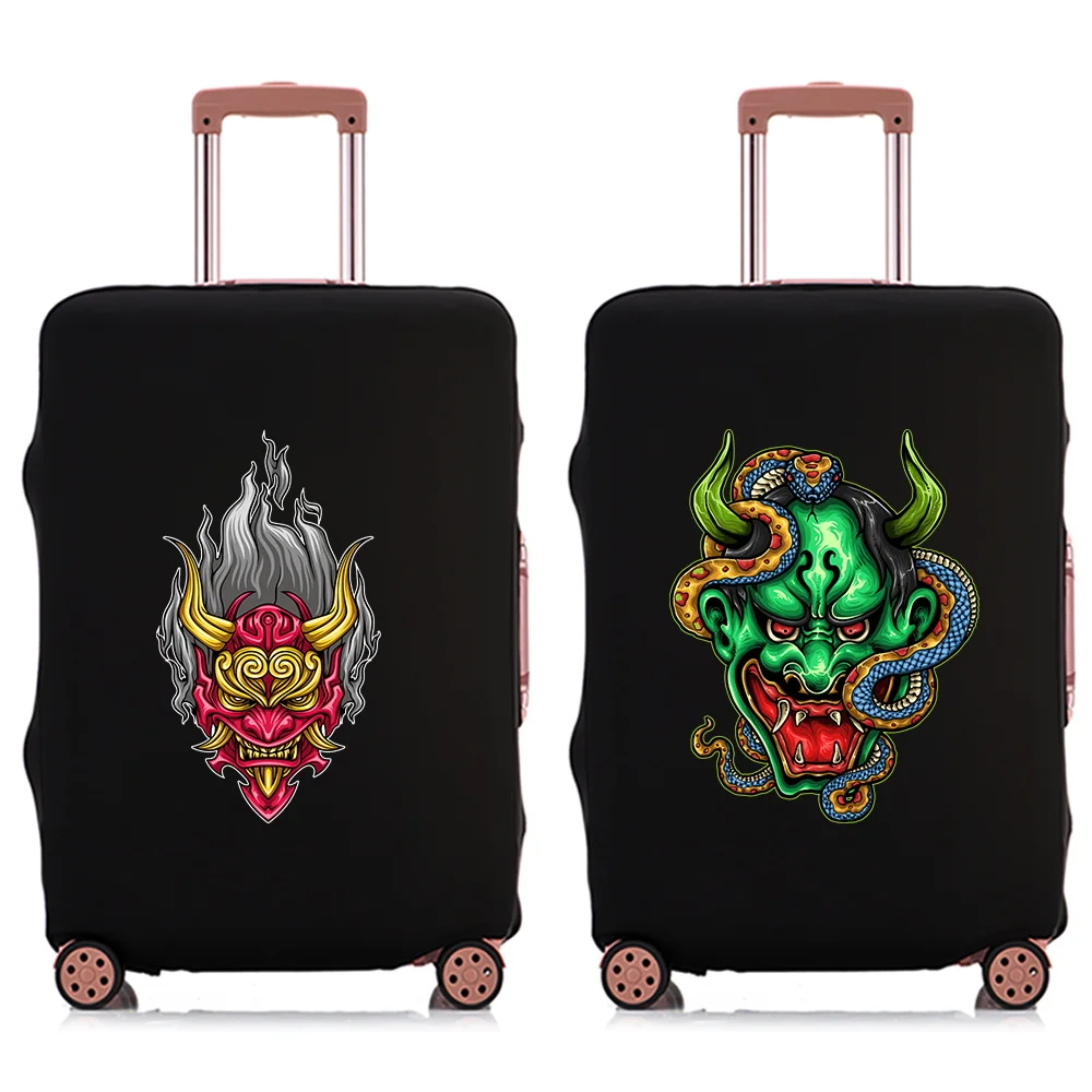 

Чехлы для багажа с узором монстра, модный защитный чехол для багажа, чехол на тележке, портативный чехол для путешествий, отдыха, предметы первой необходимости унисекс