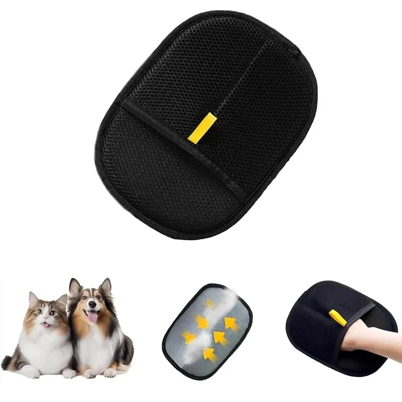 1/3/5PCS Pet Haarentferner Handschuh Doppelseitige Pelz Handschuhe Katze Hund Pelz Magnet Handschuhe für Waschen Enthaarung Reinigung Teppiche Sofas – Detail 8