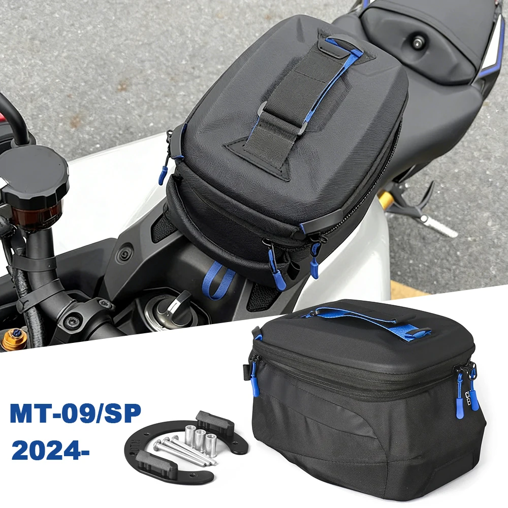 

For YAMAHA MT-09 MT09 MT 09 SP 2024 2025 2026 Motorcycle Tank Bag 6L Waterproof Quick Release Motorcycle Tank Bag Accessories