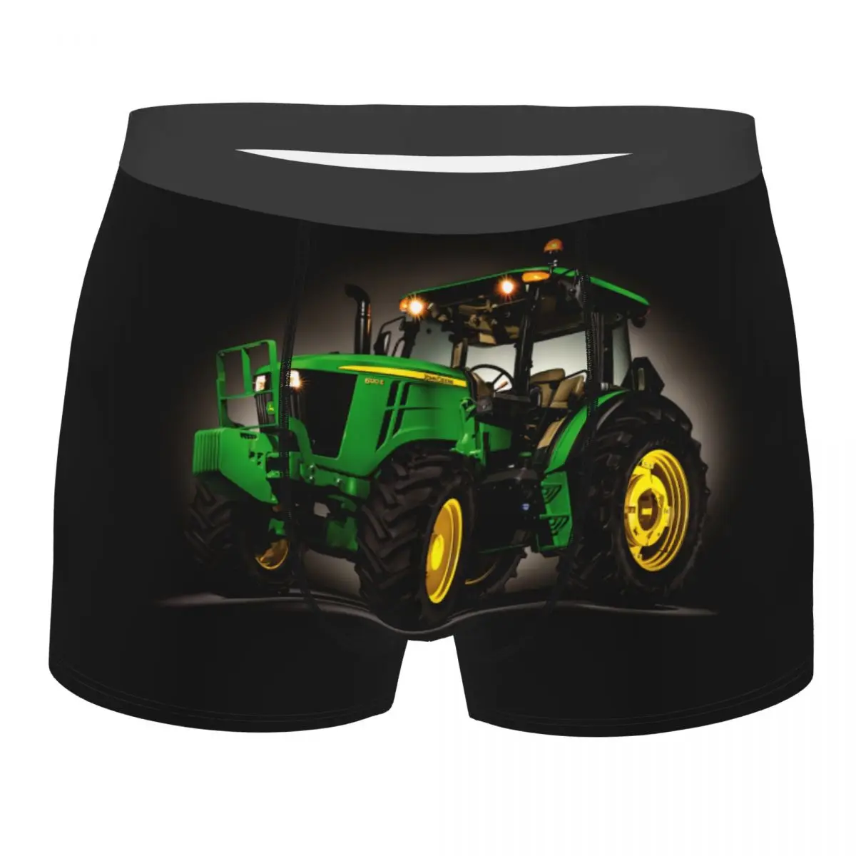 

Custom Novelty Tractor Boxers Shorts Panties Male Underpants Breathable Briefs Underwear