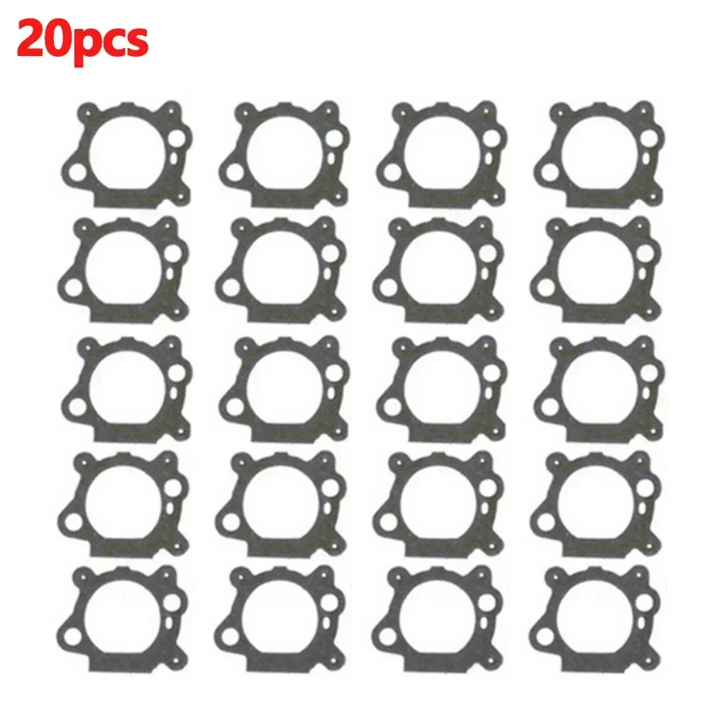 20 Buah Gasket Dudukan Pembersih Udara Gasket Filter Udara Cocok untuk 272653S 795629 Gasket Pembersih Udara Quantam 8746 Suku Cadang Mesin Pemotong Rumput