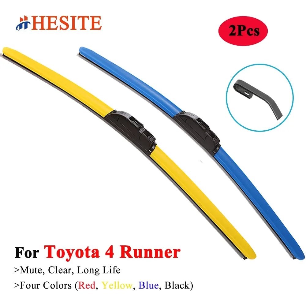

HESITE Colorful Wiper Blades For Toyota 4 Runner SUV N12 N13 N18 N21 N28 1989 1992 1999 2000 2005 2008 2010 2015 2018 2019 2022