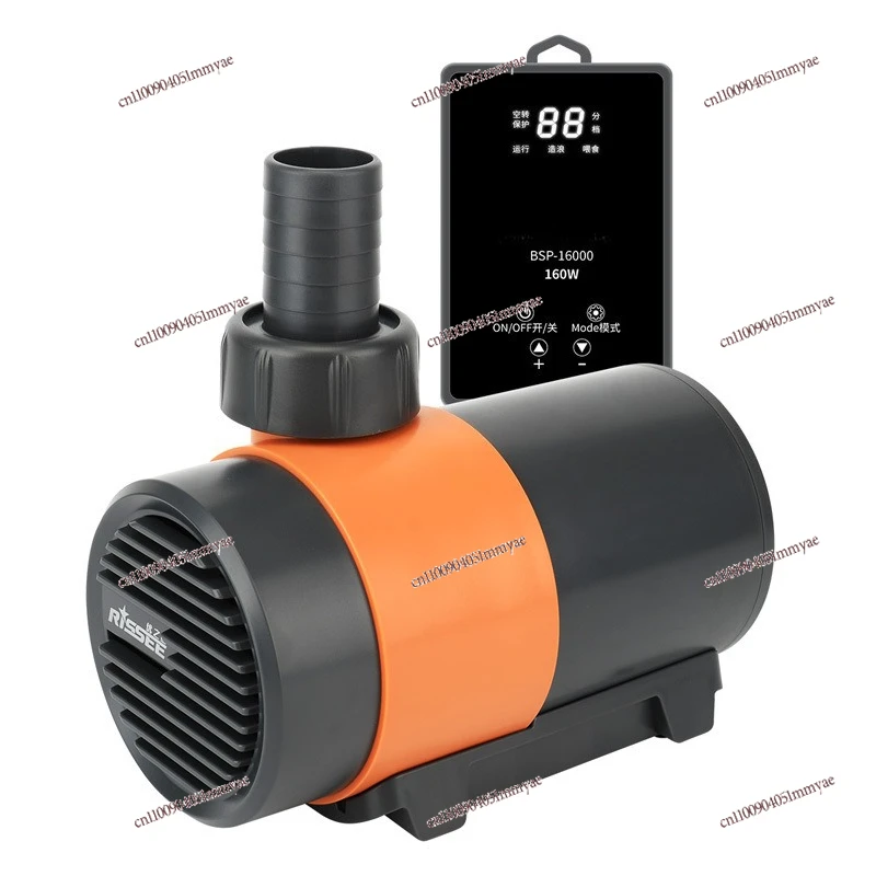 

Frequency Conversion Pump Small Submersible Fish Pond Filter Mini Bottom Suction Water and Land Pond Fountain Pump