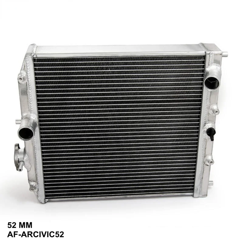 Car Racing Aluminum Radiator 3Row For Honda Civic EK EG DEl Sol Manual 92-00 52MM Core AF-ARCIVIC52