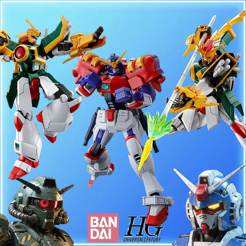 ألعاب تجميع الرسوم المتحركة الأصلية من بانداي HGUC كيوجين رن (هيلدا)، ألترون جاندام، كوشي كينشو هوبي جيم