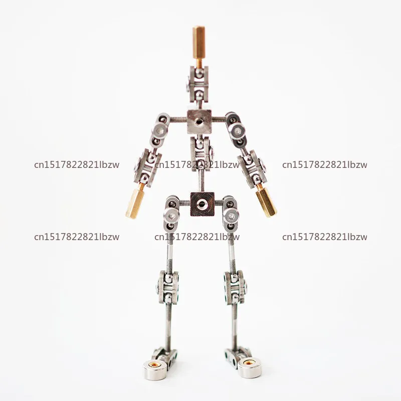 Professional Stop Motion Armature Kit, Metal Skeleton Puppet for Animation & Character Design Studio