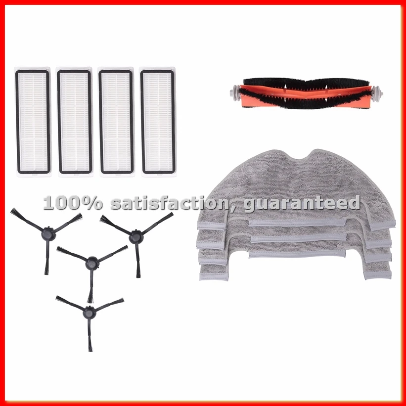 

Replacement for Robot Vacuum-Mop 2 Ultra STYTJ05ZHM Cleaner Spare Parts Main Side Brush Hepa Filter Mop Rag-A62I