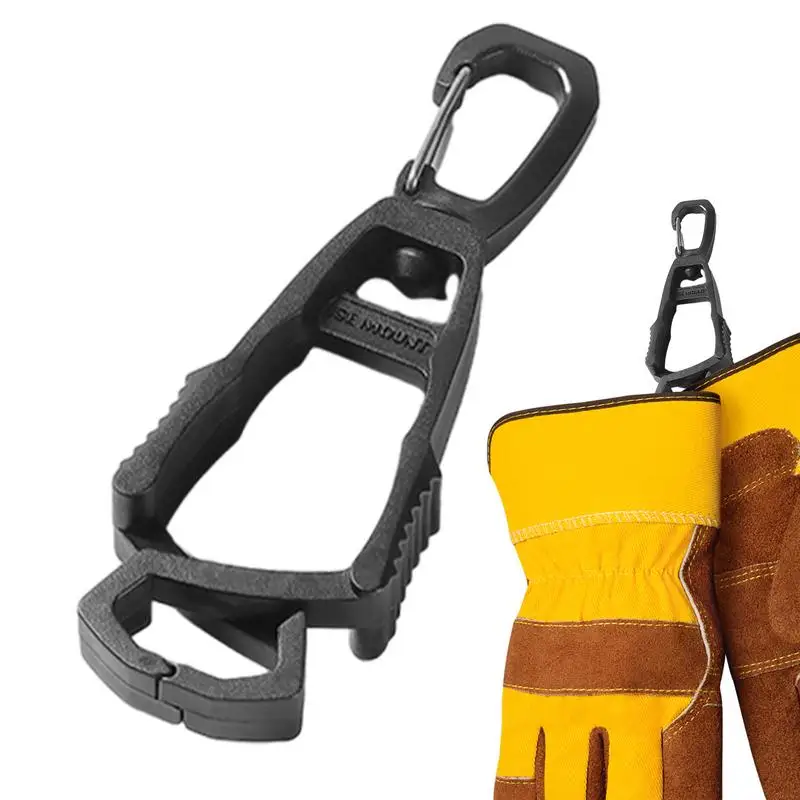 Safety Gloves Clip Hanger Gloves Holder Plastic Work Clamp Work Guard Multifunctional Tool Gloves Keepers With Rotatable Buckle