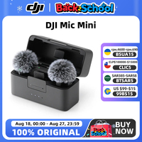 DJI MIC Mini Small, Ultralight, Discreet 48-Hour Operation w/ Case High-Quality Audio With Stable Transmission Original